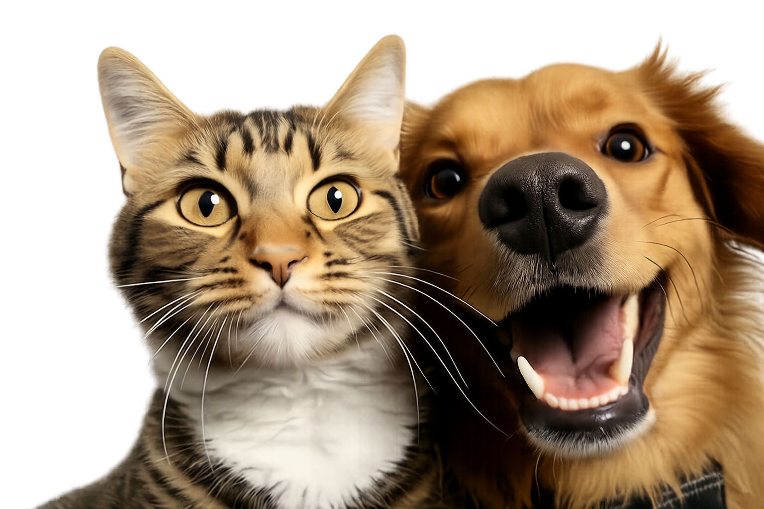 Animaux heureux